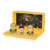 3 Minis Figurines Minions Les Minions En Fête - Moi Moche Et Méchant Soldes