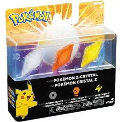 Bracelet Connecté Pack 3 Cristaux Z Pokémon (Normal/Combat/Électrik) - Pokémon Soldes