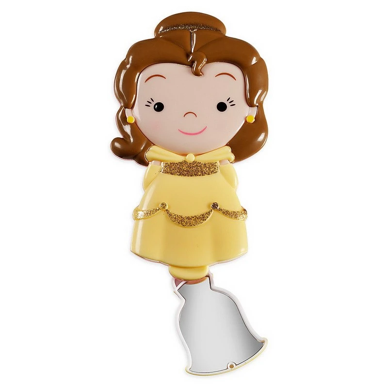 Brosse à Cheveux Belle Avec Miroir - La Belle Et La Bete Soldes 3 Brosse à Cheveux Belle Avec Miroir - La Belle Et La Bete Soldes
