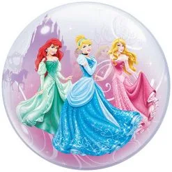 Disney Princess Bubble Balloon - La Belle Et La Bete Soldes