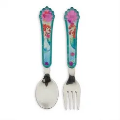 Ensemble De Couverts à Double Paroi Ariel - La Petite Sirene Soldes