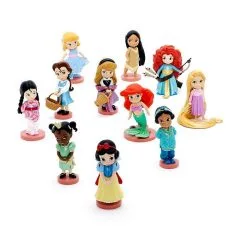 Ensemble De Figurines De Luxe De La Collection Disney Animators - Blanche Neige Et Les Sept Nains Soldes