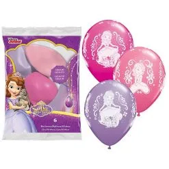 Lot De 6 Ballons Princesse Sofia - Princesse Sofia Soldes