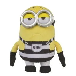 Moi Moche Et Méchant 3 Peluche Minions 25 Cm Dave Prisonnier - Moi Moche Et Méchant Soldes