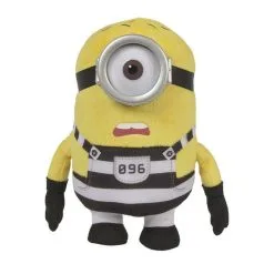 Moi Moche Et Méchant 3 Peluche Minions 25 Cm Stuart Prisonnier - Moi Moche Et Méchant Soldes