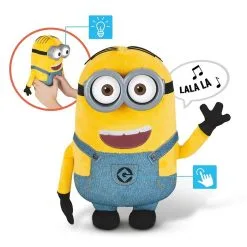 Moi Moche Et Méchant 3 Peluche Parlante Dave - Moi Moche Et Méchant Soldes