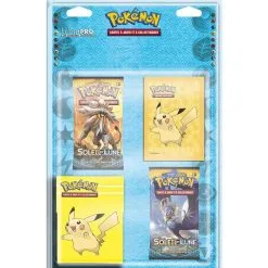 Pack 2 Boosters + Accessoires Pokémon Soleil & Lune 01 Pikachu - Pokémon Soldes
