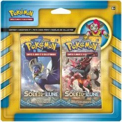 Pack 2 Boosters Pokémon Soleil & Lune 01 Hoopa (+ Pins) - Pokémon Soldes