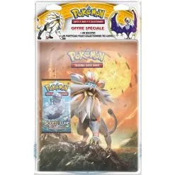 Pack Cahier & Booster Pokémon Soleil & Lune 01 - Pokémon Soldes