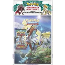 Pack Cahier & Booster Pokémon Soleil & Lune 02 - Pokémon Soldes