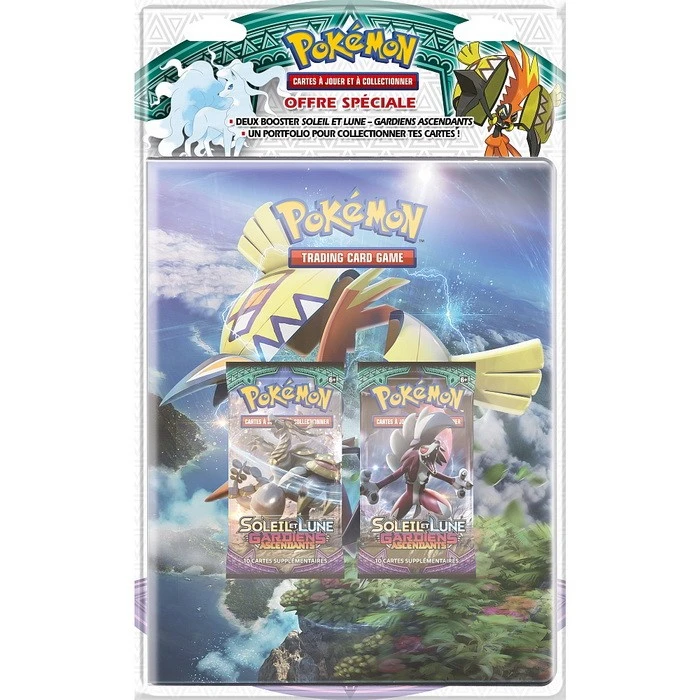 Pack Cahier & Boosters Pokémon Soleil & Lune 02 - Pokémon Soldes 3 Pack Cahier & Boosters Pokémon Soleil & Lune 02 - Pokémon Soldes