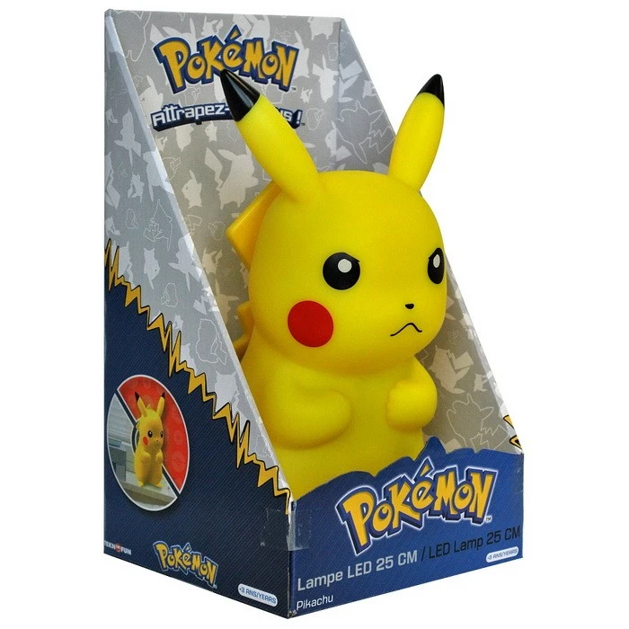 Pokémon Lampe Led Pikachu 25 Cm - Pokémon Soldes 5 Pokémon Lampe Led Pikachu 25 Cm - Pokémon Soldes – Image 3