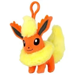 Pokémon Peluche à Clipser Evolution Evoli Pyroli - Pokémon Soldes