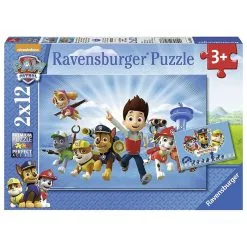 Ravensburger Lot De 2 Puzzles Ryder Et Pat Patrouille 12 Pièces - Paw Patrol Soldes
