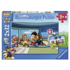 Ravensburger Lot De 2 Puzzles Ryder Et Ses Amis 12 Pièces - Paw Patrol Soldes